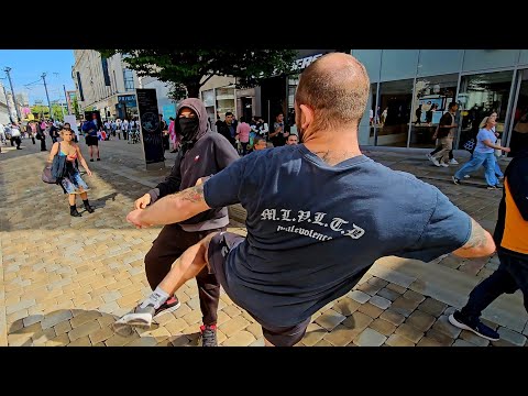 Slap & Kick Man (Original Full Unedited Clip)