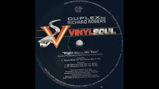 Duplex - Right Back On You (SF Groove's Club On You)
