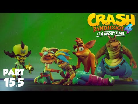 Crash Bandicoot 4 It's About Time Walkthrough - Part 15.5 (A HOLE IN SPACE COMPLETE)