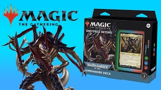 Abrindo o deck Tyranid Swarm de Warhammer 40k do Magic - Unboxing #magicthegathering #mtg #magic