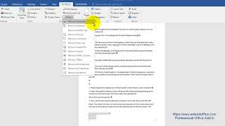 Quickly Remove All Footnotes From Document In Word