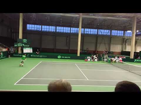 Laurynas GRIGELIS - Lucas ANDRIAMASILALAO (Lithuania - Madagaskar DAVIS CUP)