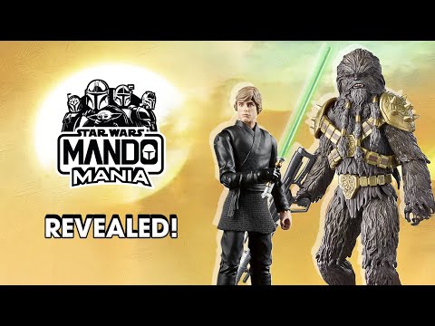 REVEALED! Star Wars The Black Series Krrsantan & The Vintage Collection Luke Skywalker Jedi Academy