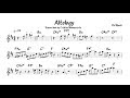 Altology - Albert Sabirzianov solo, by Phil Woods (transcription)