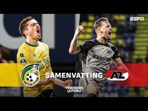 🔥 Spannende strijd in de LAATSTE MINUUT beslist 😱 | Samenvatting Fortuna Sittard - AZ