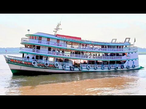 Movimentação de embarcações das 13h até às 18h em Manicoré/AM - 20/08/2026.