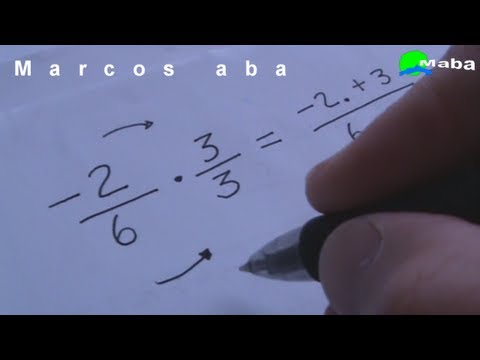 Multiplicação de frações  -  Matemática Video