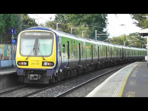 Irish Rail 29000 Class Commuter Train 29129 - Kilbarrack Station, Dublin