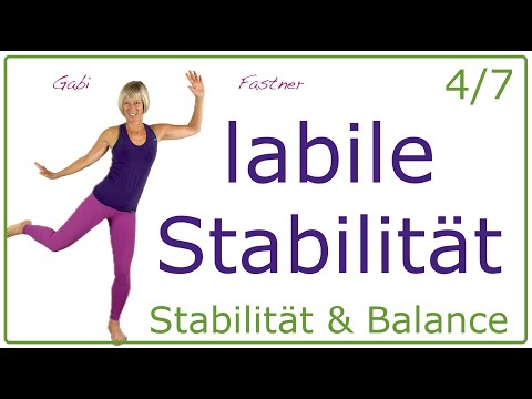 4/7 🌱 15 min. labile Stabilität | Balance-Workout im Stehen, ohne Geräte