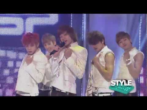 TEEN TOP - No More Perfume on You @ 110812 The Show