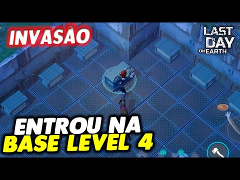 ROBO DA GÊNESIS ENTROU NA BASE LEVEL 4 NA INVASÃO - Last Day On Earth