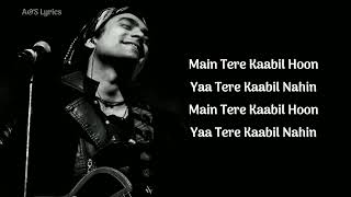 Kaabil Hoon (LYRICS) Jubin Nautiyal, Palak Muchhal, Rajesh Roshan, Nasir Faraaz, Kaabil