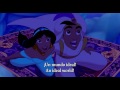 Aladdin A Whole New World Castilian Spanish W English Subs