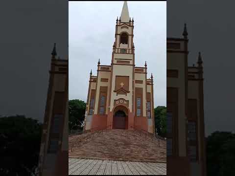 Igreja Matriz da Cidade de Porecatu Paraná #roça #mato #natureza #abandonado