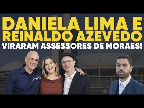 Daniela Lima and Reinaldo Azevedo HUMILIATE themselves to defend Moraes!