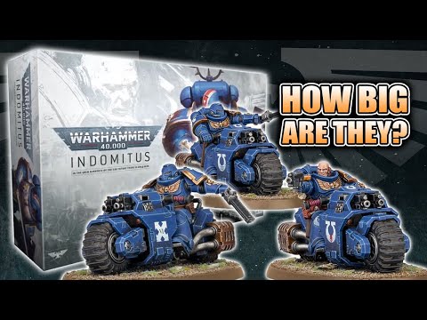 These are $60! Space Marines Primaris Outriders Bikes Unboxing