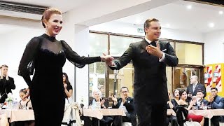 El Olivo (D'Arienzo) Kseniya Rubina y Sergey Kurkatov. Milonga Gente Amiga 18ago24 (2/2)