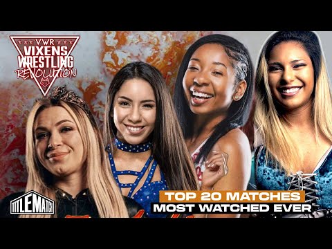 Top 20 Vixens Wrestling Matches - Rok-C, Hyan, Raychell Rose, Super Oprah, Claudia Solis
