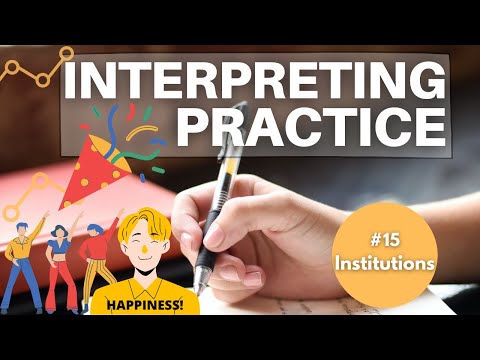 Interpreting Training: Consecutive/Simultaneous Practice - The Happiest Country In The World