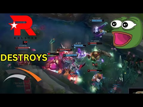 KT DESTROYS HLE IN TEAMFIGHTS