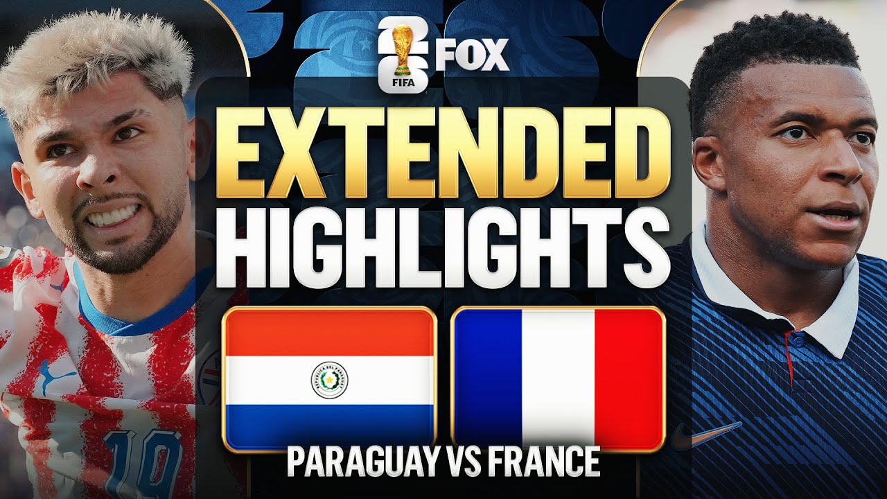 France vs Paraguay World Cup 2026: Mbappé Wins It