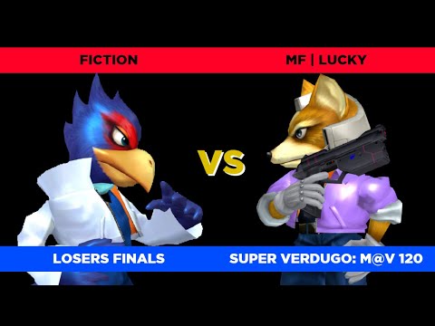 Fiction (Falco) vs. MF | Lucky (Fox) - Losers Finals | Super Verdugo: M@V 120 SSBM