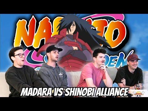 MADARA VS SHINOBI ALLIANCE...Naruto Shippuden Episodes 269-322 | Reaction/Review