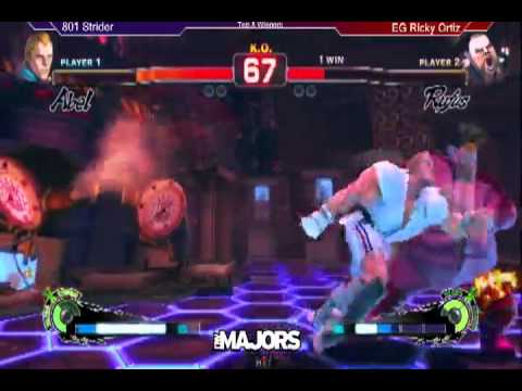 NWM4 - AE2012 Top 8 - 801 Strider (ABL) vs EG.Ricky Ortiz (RUF)