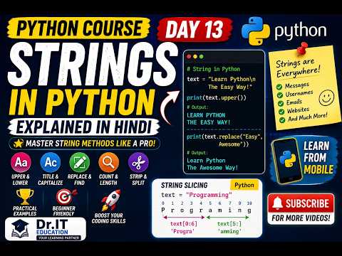 %f0%9f%94%a5string In Python Explained %f0%9f%94%a5 Python String Tutorial With Examples Learn Python In Hindipython