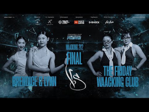 Brendice & Lynn vs The Friday Waacking Club Final Waacking 2v2 Day 1 | Break2prove 2025