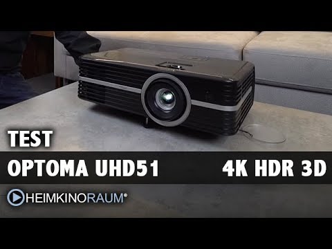 TEST: OPTOMA UHD51 4K UltraHD HDR 3D Beamer mit Christian Obermayer