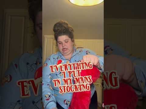 Everything I put in my mans stocking!!✨🎄 #christmas #stockings