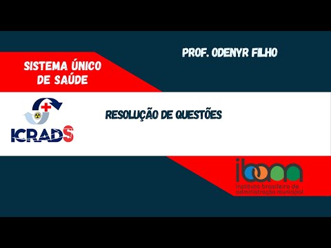 Aula SUS correção de questões  Banca IBAM