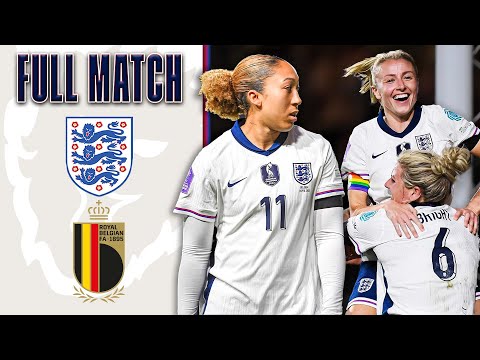 FULL MATCH | England v Belgium | UEFA Women's Nations League 2025-26 | England