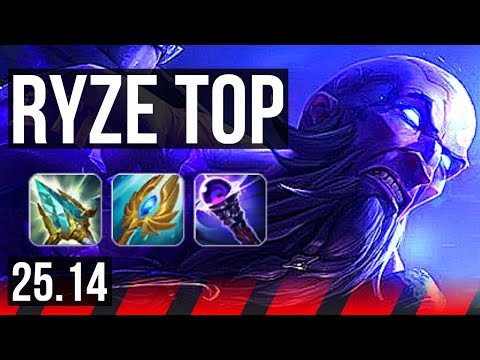 RYZE vs DR. MUNDO (TOP) | 6/3/9 | EUNE Master | 25.14