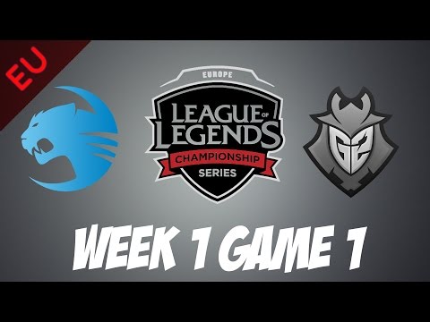 Roccat vs G2 | Game 1 | HIGHLIGHTS | EU LCS Spring Split 2017