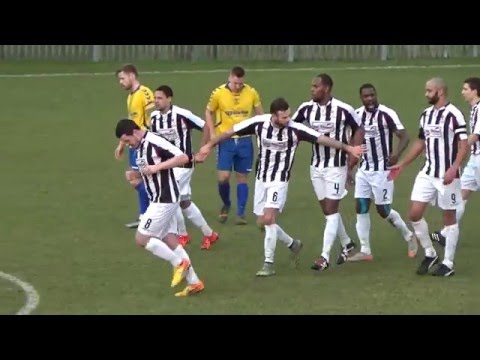 Rooney scores the match winner with a great strike against Stocksbridge 12/3/16