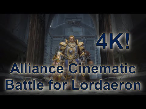 Battle for Lordaeron Alliance Cinematic (4K Ultra Settings) - Battle for Lordaeron Ending Cinematic