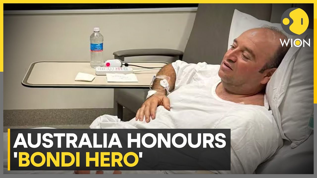 Bondi Shooting: Ahmed Al-Ahmed Who Wrestled Gun From Bondi Attacker Honoured | WION News