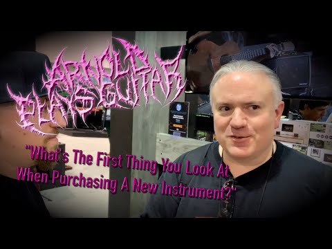 Asking the Tough Questions at NAMM - What Is The First Thing You Look At In A New Instrument?