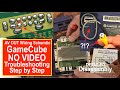 GameCube No Video Repair GameCube AV Wiring Schematic Comprehensive Troubleshooting Disassembly