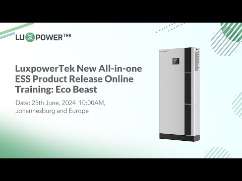 First Release: All in One ESS Eco Beast for Off-Grid Energy Solution