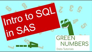 Intro to SQL in SAS | Data tutorial | PROC SQL