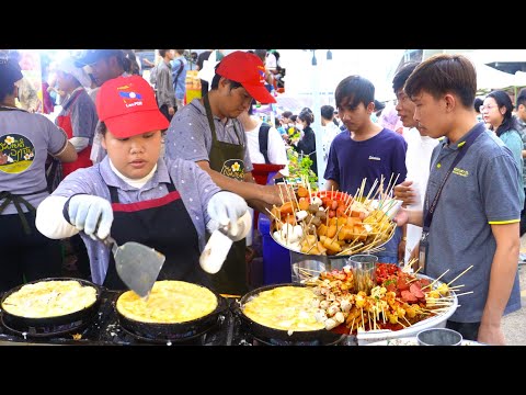 Night Market Eats You MUST Try in Cambodia!