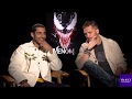 'Venom' stars Tom Hardy and Riz Ahmed geek out over Eminem