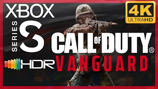 [4K/HDR] Call of Duty : Vanguard / Xbox Series S Gameplay