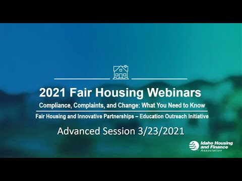 Spring 2021 Fair Housing Q&A With A Lawyer Webinar