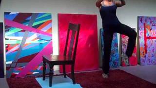 "Ballerina Body" ballet cardio barre style workout- Real HOLLYWOOD Trainer Dulcinea Lee Hellings