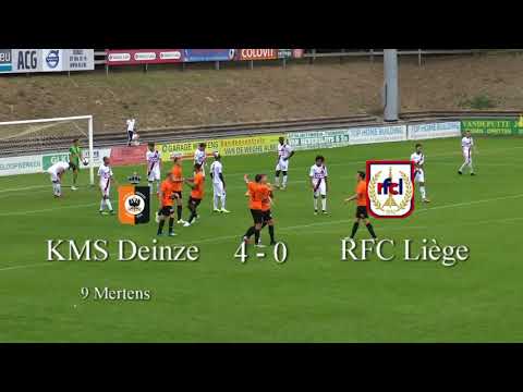 CB 02  KMS Deinze – RFC Liège 4-0 Les buts et interview