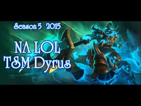 TSM Dyrus - Hecarim Top Lane - NA LOL Season 5 2015 [Highlights]